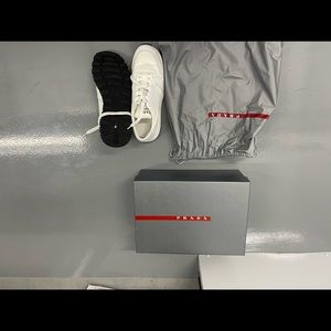White Prada - Size 8 - Like New